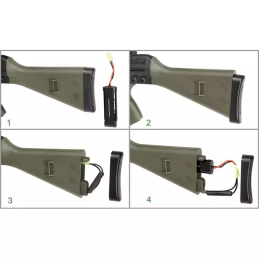 H&K G3 Airsoft AEG — Cold-War Bundeswehr Rifle, Ak4 Platform | CheapAirsoft
