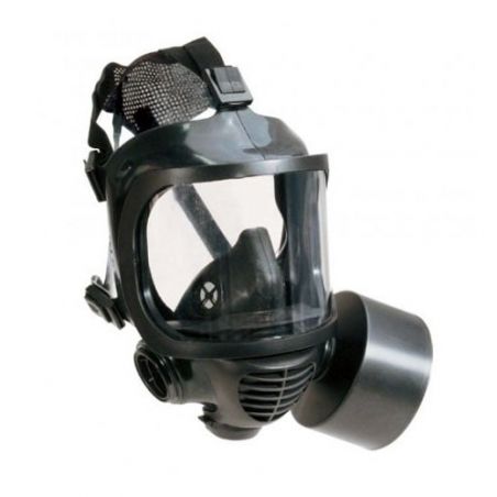 Maschera antigas militare con filtro - difesa chimica, biologica, radiologica, nucleare