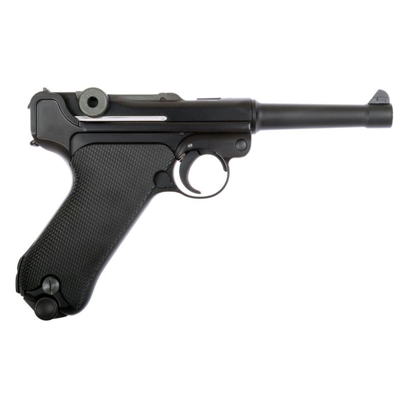 LUGER P08 エアーソフトガン Metal airsoft pistol Luger P08 gas blowback