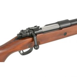 Kar98 airsoft šautuvas - tikros medienos buožė