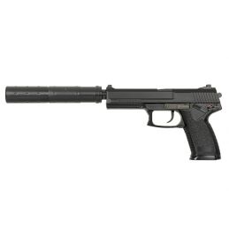 MK23 Assassin Pistole Replik mit Schalldämpfer