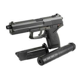 MK23 Assassin Pistole Replik mit Schalldämpfer