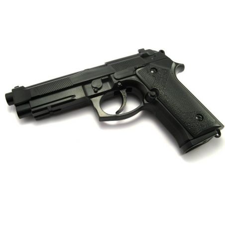 Potente Airsoft verde pistola a gas Beretta M9