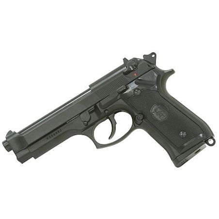 Beretta M9 airsoft pistool op groen gas met terugslag (GBB)