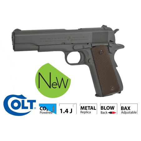 Colt 1911 100° Anniversario Parkerizzato CO2 Airsoft