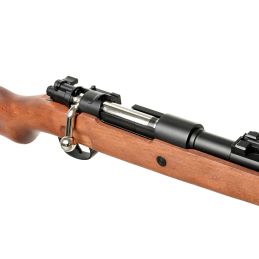 Airsoft Kar98k Real Wood koos kestadega