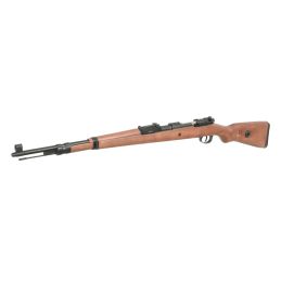Airsoft Kar98k Real Wood koos kestadega