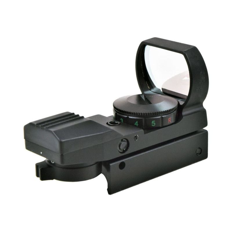 Offener Typ Airsoft Rot/Grüner Punkt Kollimator Visier
