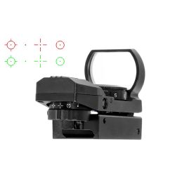 Offener Typ Airsoft Rot/Grüner Punkt Kollimator Visier