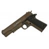 Colt M1911 TAN Spring Pistol with Metal Slide