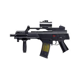 salat Historiker data Spring rifle H&K G36C with red dot sight, silencer, grip