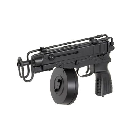 Scorpion Airsoft Gun Full Auto, Drum Magazine