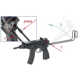 Scorpion võimas metallist Airsoft püstol