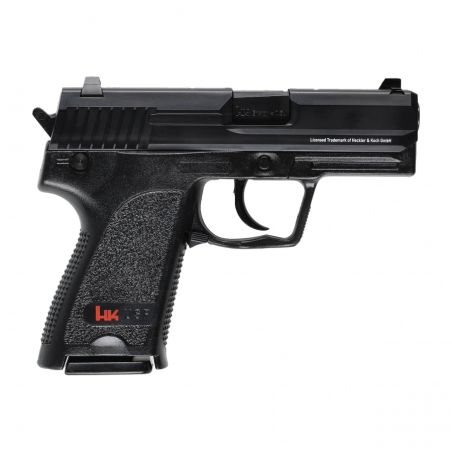 Heckler & Koch USP Compact Airsoft pistole ar slīdņa fiksatoru