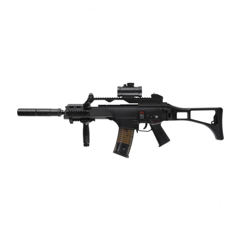 Goedkope G36C Full Auto Airsoft Replica met accessoires