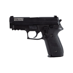 Kompaktiškas metalinis pistoletas su judančiu šliaužikliu Sig Sauer P229