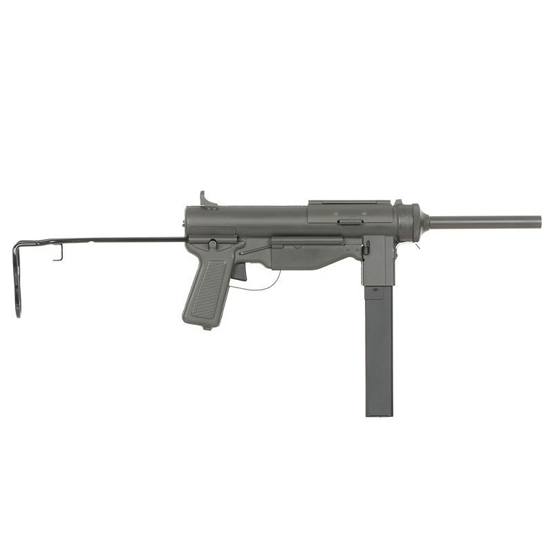 M3 Grease Gun Airsoft Replica - Volledig Metaal - WOII SMG