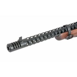 Retas Airsoft Beretta Model 38 su tikros medienos buože