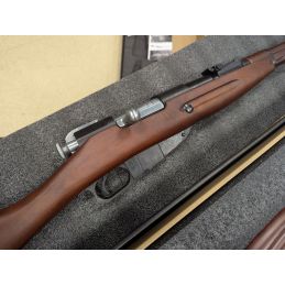 Mosin-Nagant M1938 karabinas tikro medžio airsoft šautuvas - S&T | WWII sovietinis