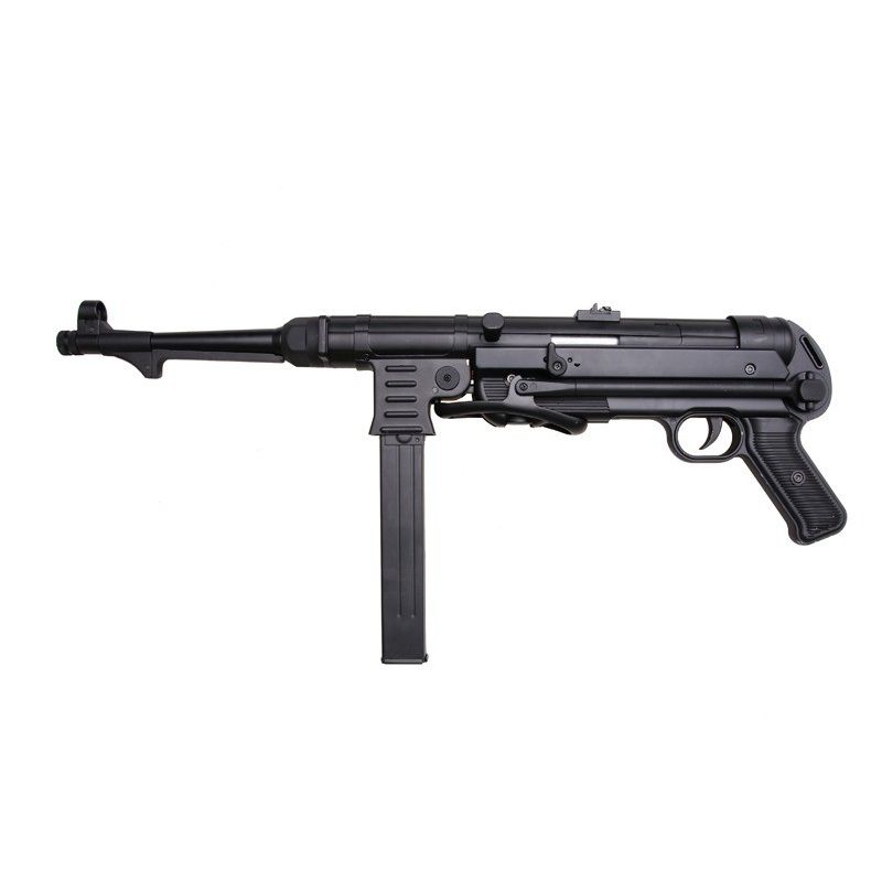 Metalinis airsoft pistoletas-kulkosvaidis MP40 šonas
