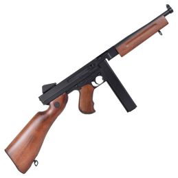 Thompson M1A1 AEG Electric Airsoft Rifle – Real Wood & Full