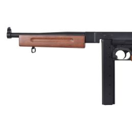 Thompson M1A1 AEG elektrinis airsoft šautuvas – tikras medis