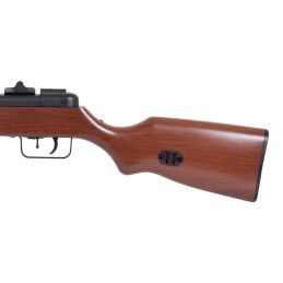 Snow Wolf SW-09 PPSh-41 AEG Airsoft SMG - koka apdare, metāla apdare, 1000 patronu cilindrs