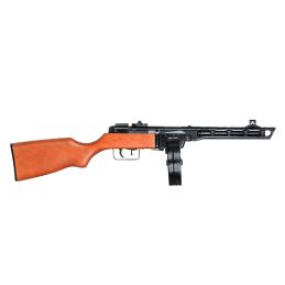 S&T PPSh-41 EBB AEG Airsoft SMG - īstas koksnes, 2000 gab. cilindrs (STAEG01)