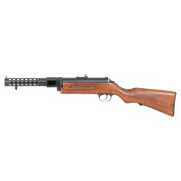Snow Wolf SW-021 MP18 AEG Airsoft SMG - tikras medis, pirmasis automatas