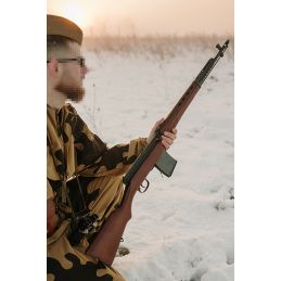 SVT-40 Airsoft Rifle – Real Wood, the Soviet Self-Loading WWII Rifle
