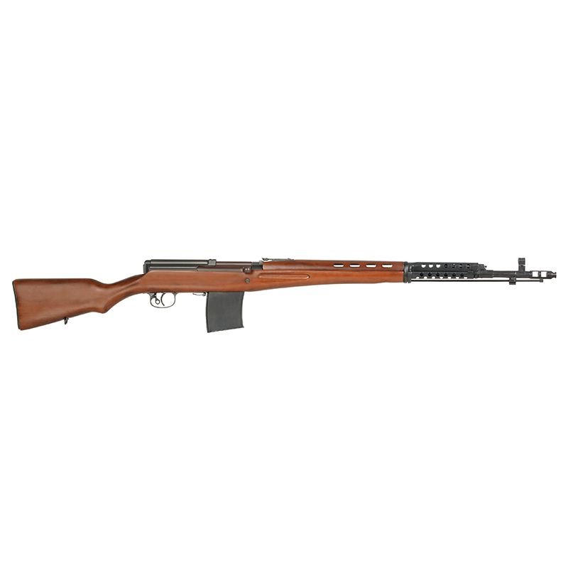 SVT-40 Airsoft šautene - Real Wood, padomju pašaizlādējamā Otrā pasaules kara šautene