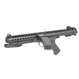 Sterling MK4 Airsoft SMG - britu aukstā kara pistoles automāts, Star Wars E-11 Blaster Base