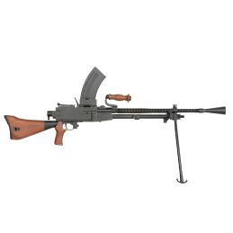 Type 96 Airsoft LMG Real Wood - japāņu Otrā pasaules kara | cheapairsoft.eu
