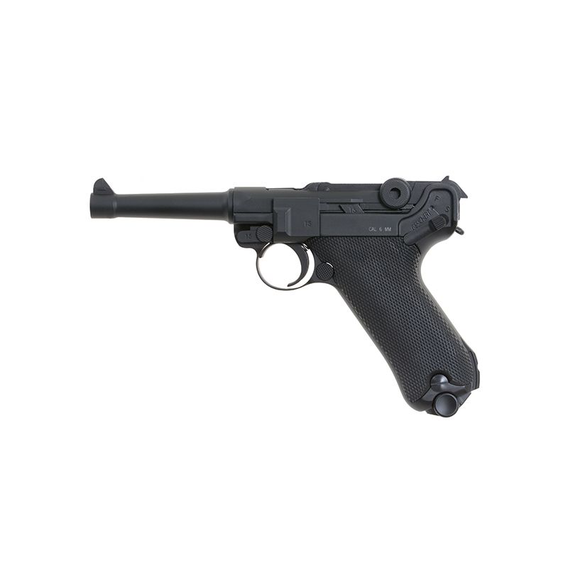 Luger P08 CO2 Luchtsoftpistool - Volledig Metaal | cheapairsoft.eu