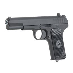 TT-33 Tokarev Airsoft GBB pistoletas - sovietinis Antrojo pasaulinio karo laikų pistoletas, pilno metalo