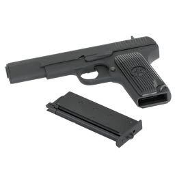 TT-33 Tokarev Airsoft GBB pistoletas - sovietinis Antrojo pasaulinio karo laikų pistoletas, pilno metalo