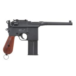 Mauser C96 M712 Schnellfeuer CO2 Airsoft püstol - Select-Fire Saksa luudakäepide