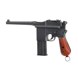 Mauser C96 M712 Schnellfeuer CO2 Airsoft püstol - Select-Fire Saksa luudakäepide