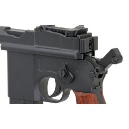Mauser C96 M712 Schnellfeuer CO2 Airsoft Pistol – Select-Fire German Broomhandle