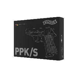 Walther PPK/S oficiāli licencēta pneimatiskā gāzes pistole - Džeimsa Bonda ierocis, īstas preču zīmes