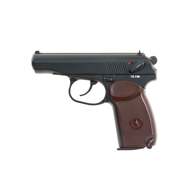 Makarovo PM CO2 airsoft pistoletas - ikoninis sovietinis šaltojo karo laikų ginklas