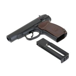 Makarovo PM CO2 airsoft pistoletas - ikoninis sovietinis šaltojo karo laikų ginklas
