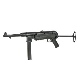 MP40 Full Metal AEG Airsoft SMG Zwart | 380 FPS Kopen