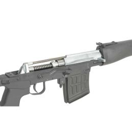 SVD Dragunov Frühling Scharfschützengewehr Airsoft - 400 FPS, schwarz, Full-Size