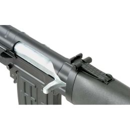 SVD Dragunov Spring Sniper Rifle Airsoft – 400 FPS, Black, Full-Size