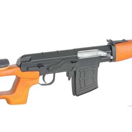 Airsoft-snaiperrelv SVD Dragunov ehtsast puidust – 400 FPS, ehtne puit
