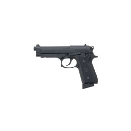 PT92 FULL AUTO – CO2-airsoftpistool met selecteerbare vuurmodus, volledig metalen, magazijn voor 27 patronen